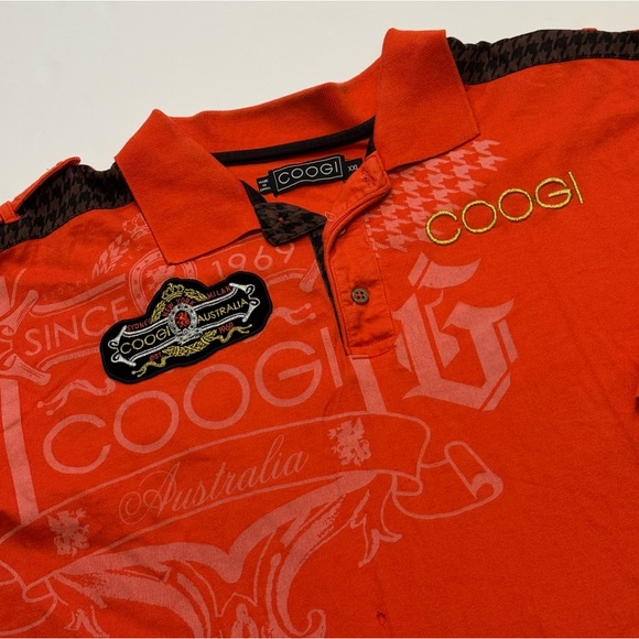 Vintage Coogi Orange Polo - Picture 2 of 5